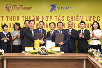 VNPT và T&T Group ký kết thoả thuận hợp tác chiến lược, toàn diện