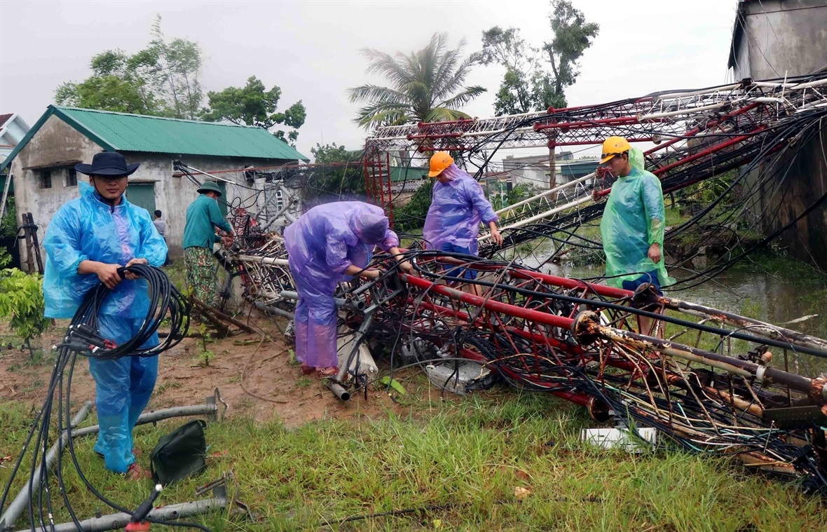 Bộ TT&TT tập trung khắc phục hậu quả bão số 4 và chủ động ứng phó thiên tai trong thời gian tới