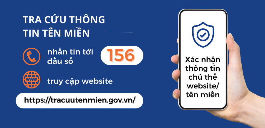 Bộ TT&TT ban hành quyết định sử dụng đầu số 156 tiếp nhận, xử lý yêu cầu tra cứu thông tin tên miền