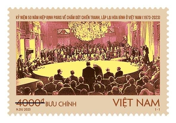 Bộ TT&TT phát hành đặc biệt bộ tem “Kỷ niệm 50 năm Hiệp định Paris về chấm dứt chiến tranh, lập lại hòa bình ở Việt Nam (1973-2023)”