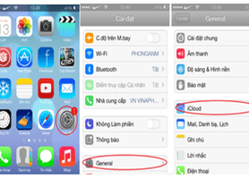 Hướng dẫn Backup dữ liệu cho Smartphone dùng hệ điều hành IOS