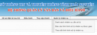 Hướng dẫn xử lý văn bản giao nhiệm vụ cho chuyên viên trên  Hệ thống Quản lý văn bản