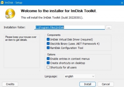 THIẾT LẬP VÀ SỬ DỤNG RAM DRIVE TRONG WINDOWS 10