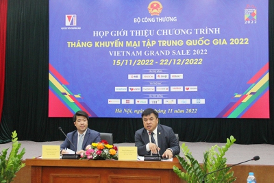 Khuyến mại lên tới 100% trong Tháng khuyến mại tập trung quốc gia 2022