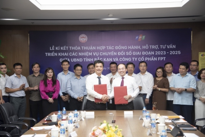 FPT ký kết chuyển đổi số với tỉnh Bắc Kạn