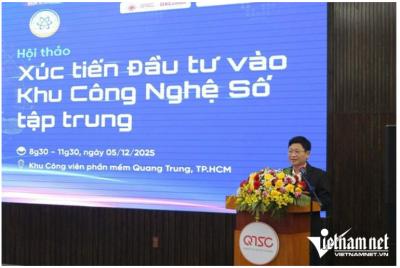 Mỗi ha khu công nghệ số tập trung tạo ra 10 triệu USD/năm