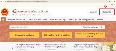 Hướng dẫn đổi thẻ Căn cước trực tuyến qua Cổng Dịch vụ công Quốc gia