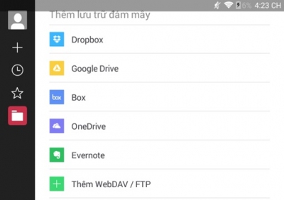Đồng bộ dữ liệu cho ứng dụng WPS Office của hệ điều hành Android