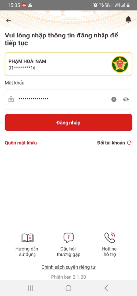 Thái Nguyên triển khai lấy ý kiến Nhân dân về dự thảo sửa đổi, bổ sung Hiến pháp năm 2013 qua ứng dụng VNeID