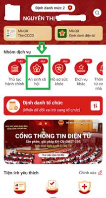 Hướng dẫn liên kết tài khoản ngân hàng nhận an sinh xã hội trên VNeID