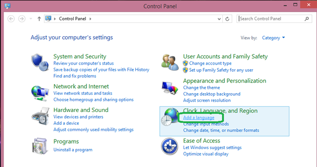 hướng dẫn thay đổi ngôn ngữ trên windows 8.1