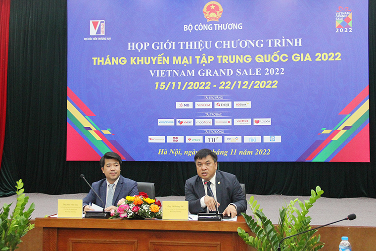 Khuyến mại lên tới 100% trong Tháng khuyến mại tập trung quốc gia 2022