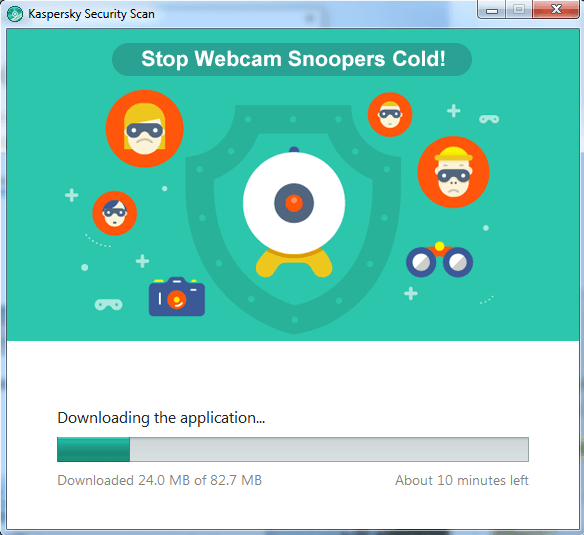 Tối ưu hóa máy tính với Kaspersky cleaner