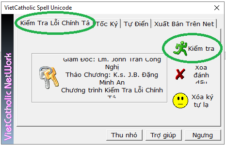 Phần mềm check lỗi chính tả VCatSpell