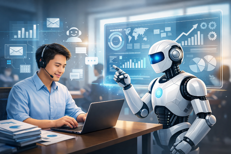 AI và con người: Cộng tác để tối ưu hiệu quả công việc trong kỷ nguyên số